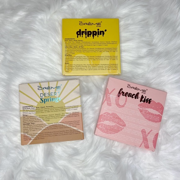 3 The Creme Shop Eyeshadow Palettes - Picture 2 of 5